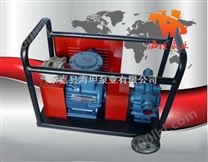 KYB型移动式自吸滑板泵，自吸滑板泵，自吸油泵，移动式滑板泵